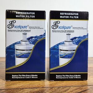 NEW 2 pack Excelpure Ep-2900003G for Samsung Refrigerator Water Filter Filters